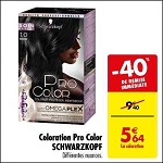 Bon Plan Coloration Pro Color de Schwarzkopf chez Carrefour (02/01 - 07/01) - anti-crise.fr
