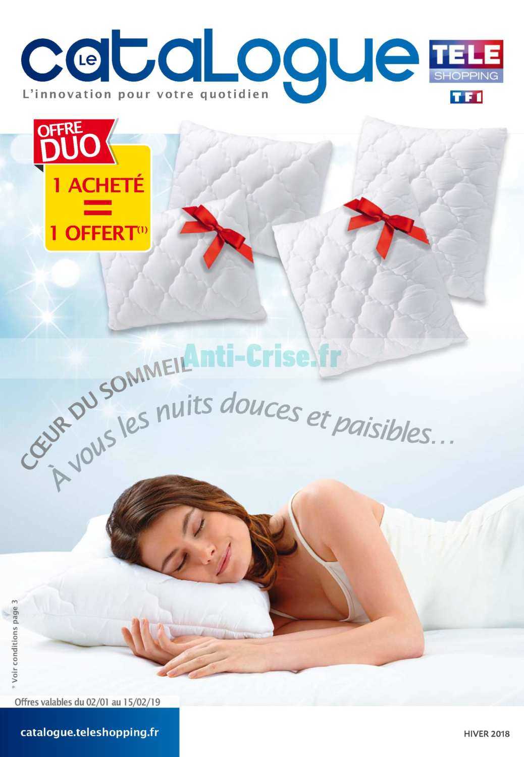 Téléshopping Catalogue Anti-crise.fr | Catalogue Télé Shopping du 02 janvier au 15 février