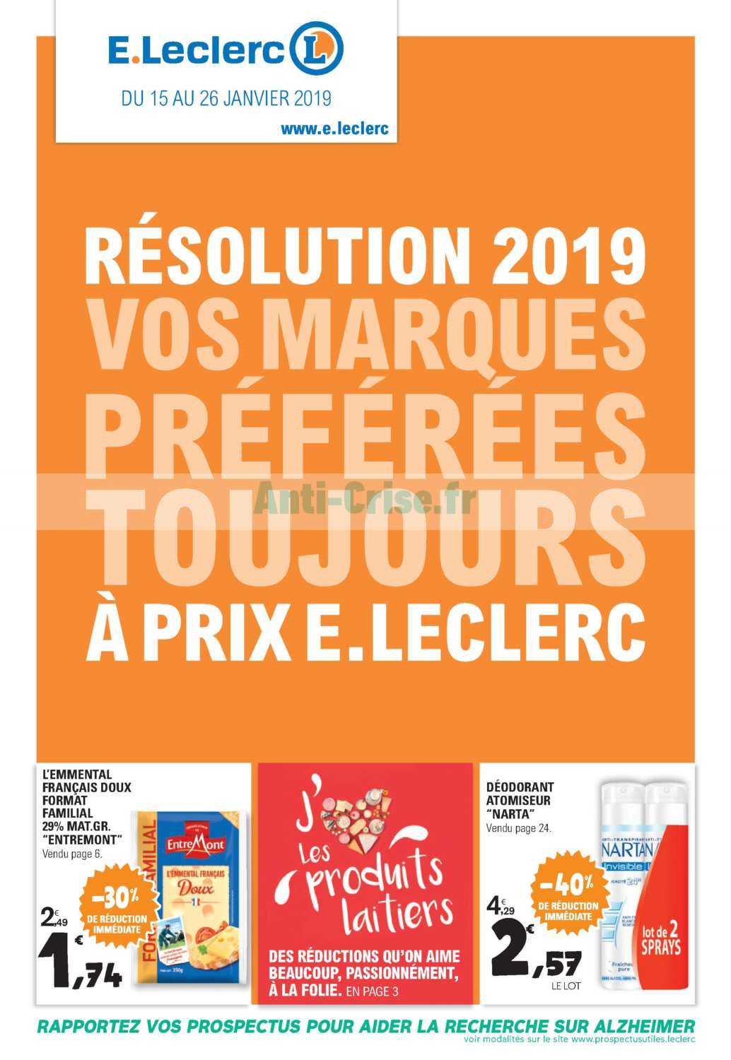 Catalogue Leclerc Du 10 Janvier 2023