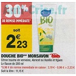 Bon Plan Douche Monsavon chez Carrefour Market (08/01 - 20/01) - anti-crise.Fr