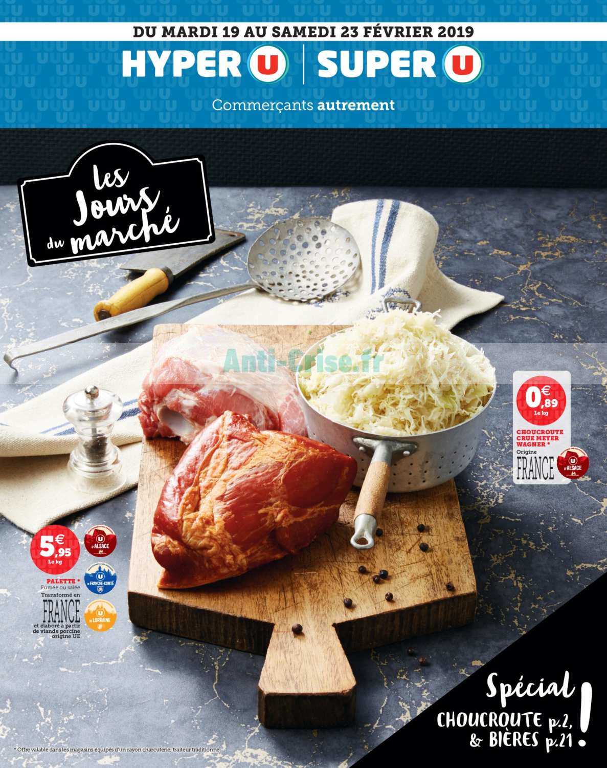 Anti Crisefr Catalogue Super U Du 19 Au 23 Février 2019 Estsuper U Le Nouveau Catalogue 