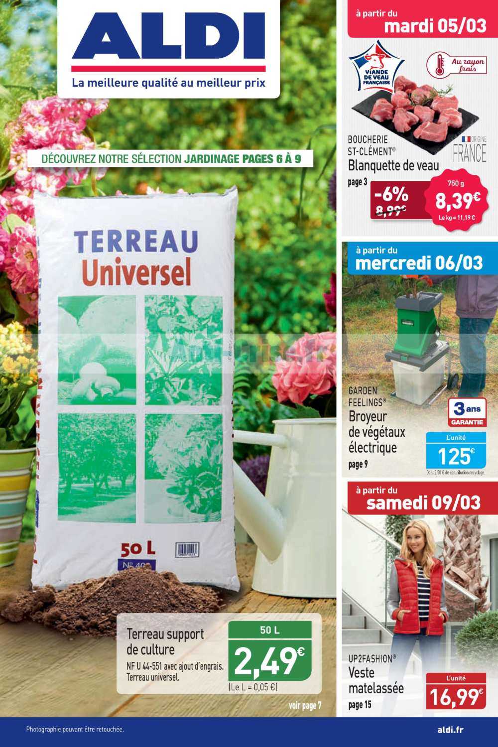 (Jardinage mars 2019 Catalogue au Aldi 05 ... 11 du