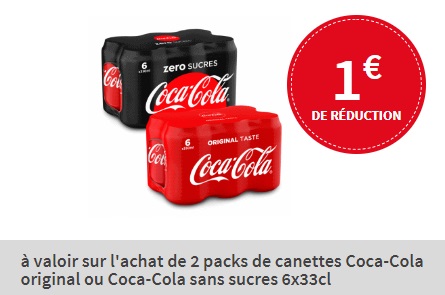 Coca Cola 1 De Reduction Jusqu Au 31 12 2021 Bon De Reduction A Imprimer Sur Instants Plaisir Catalogues Promos Bons Plans Economisez Anti Crise Fr