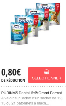 Anti-crise.fr  Bâtonnets pour Chien Dentalife Purina chez Match 