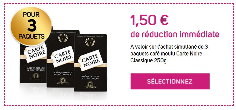 Anti-crise.fr | Carte Noire : 1.5 € de réduction jusqu’au 30/06/2019