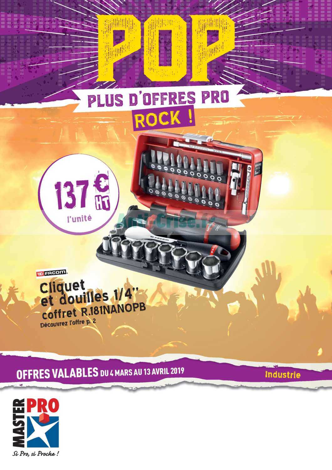 Anticrise.fr Catalogue Master Pro du 04 mars au 13 avril 2019MASTER