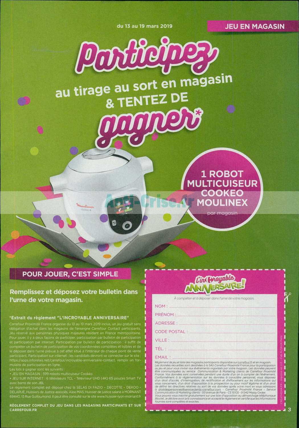 Carrefour Contact Le Nouveau Catalogue Du 13 Au 19 Mars 2019 Est Disponible Que Vous Reserve Le Dernier Catalogue