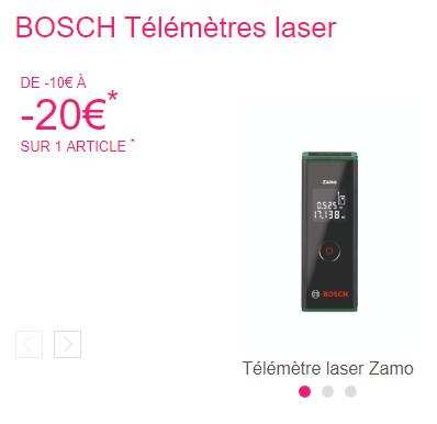 Shopmium  BOSCH Télémètres laser