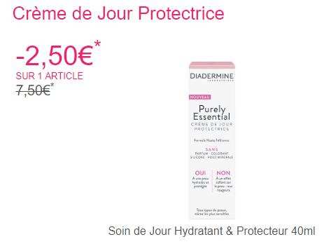 Crème de Jour Protectrice - Purely Essential - Diadermine