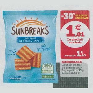 Anti Crise Fr Gateaux Aperitif Sunbreaks Chez Hyper U 02 04 06 04 Gateaux Aperitif Sunbreaks Chez Hyper U 02 04 06 04 Catalogues Promos Bons Plans Economisez Anti Crise Fr