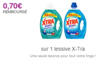 X Tra Total - Lessive Liquide - 100 Lavages (4 x 1.25L)[2