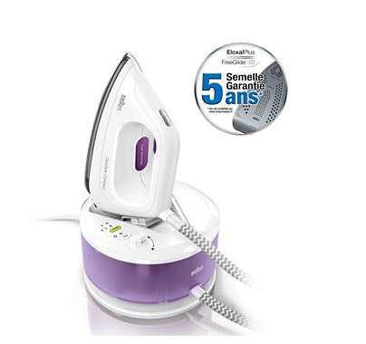 Cuiseur Vapeur Braun FS5100WH 6,2 L – 2 Paniers, Turbo Vapeur 45s, Cuisson Riz & Œufs, Très Compact
