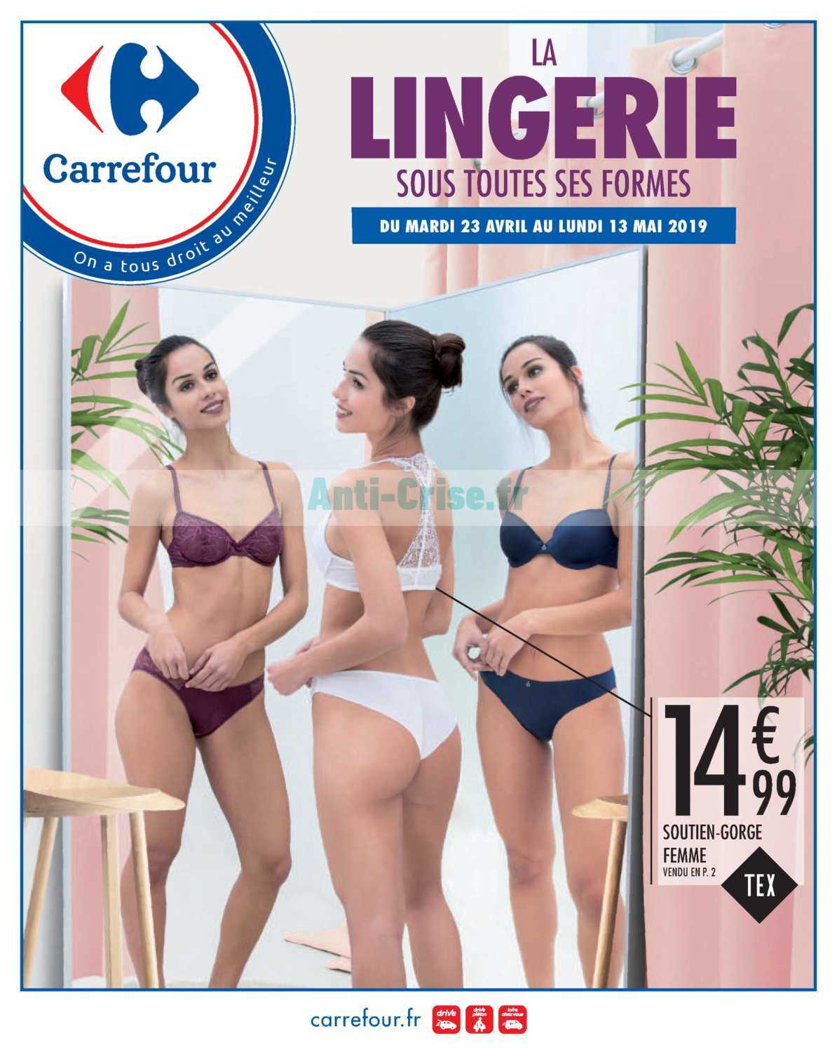 catalogue de lingerie