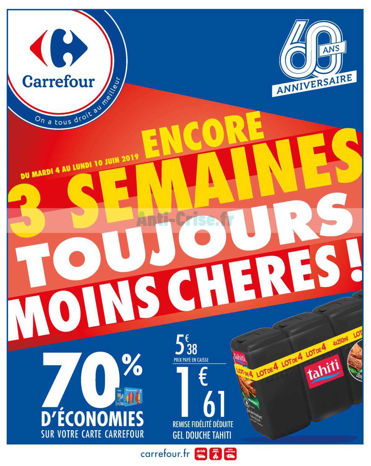 Carrefour Le Nouveau Catalogue Du 04 Au 10 Juin 19 Est Disponible Voici Les Dernieres Promos A Ne Pas Manquer