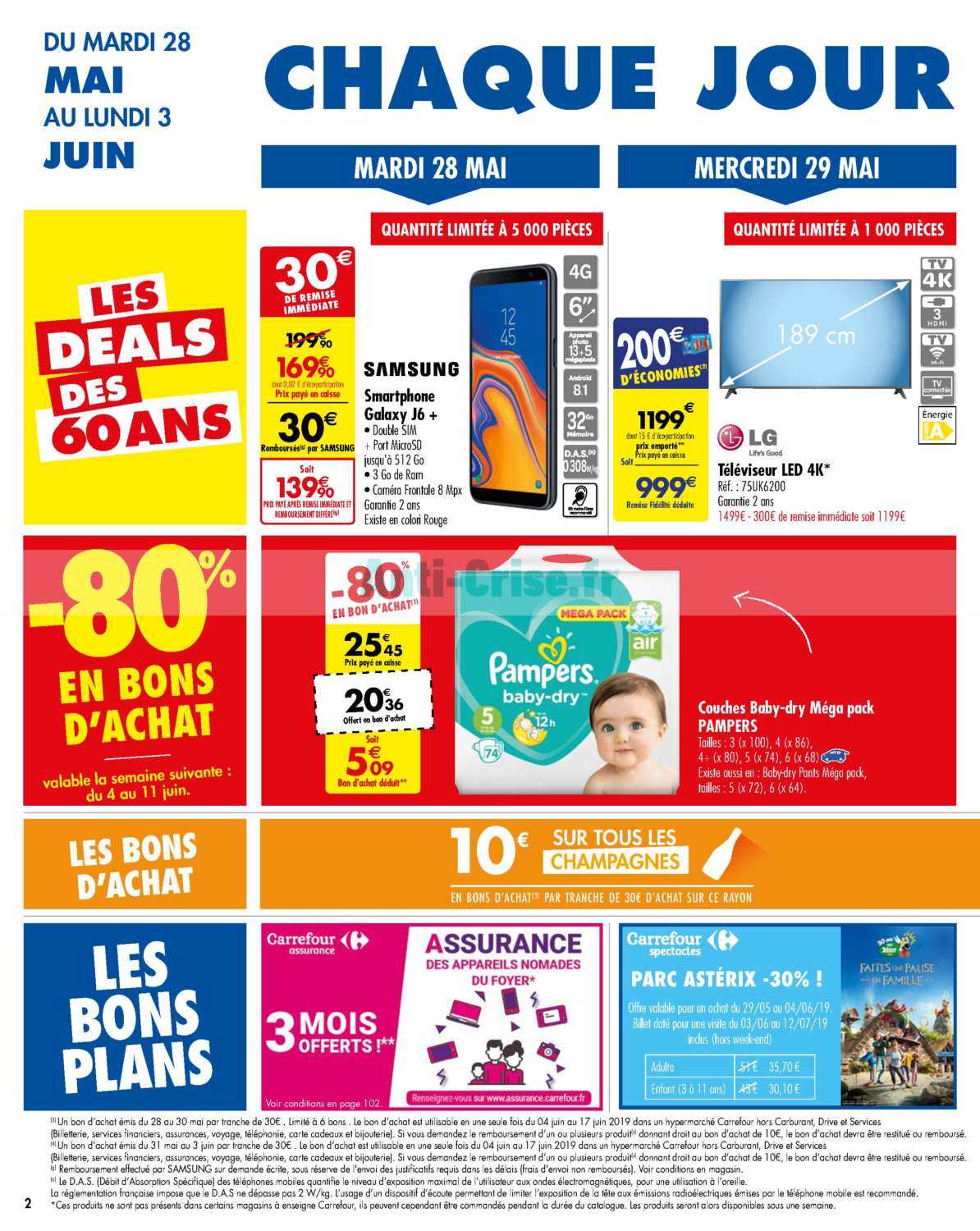 catalogue 60 ans anniversaire carrefour Catalogue Carrefour Du 27 Mai Au 10 Juin 2019 Anniversaire catalogue 60 ans anniversaire carrefour