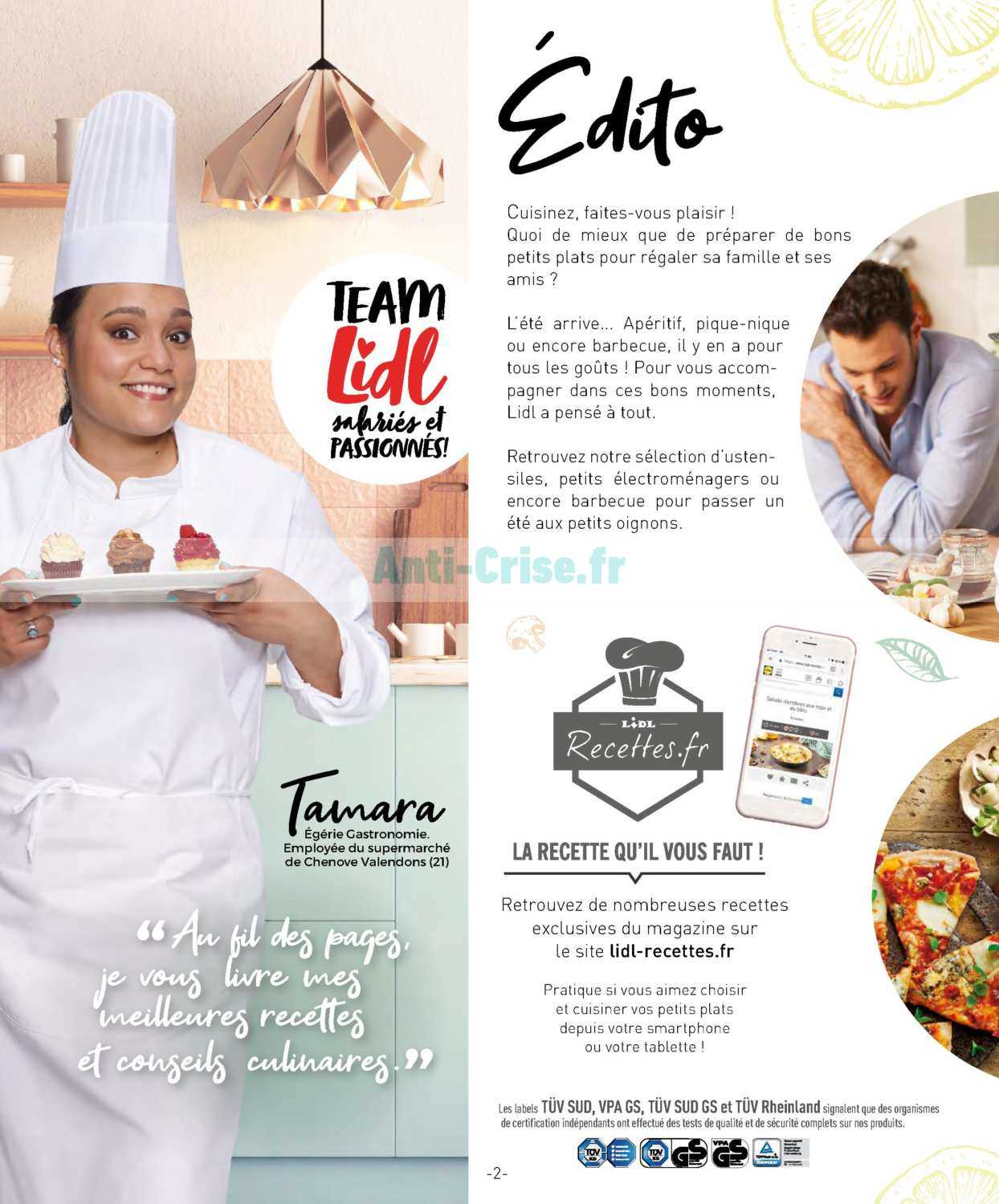 Catalogue Lidl Du 29 Mai Au 13 Juin 2019 Special Cuisine