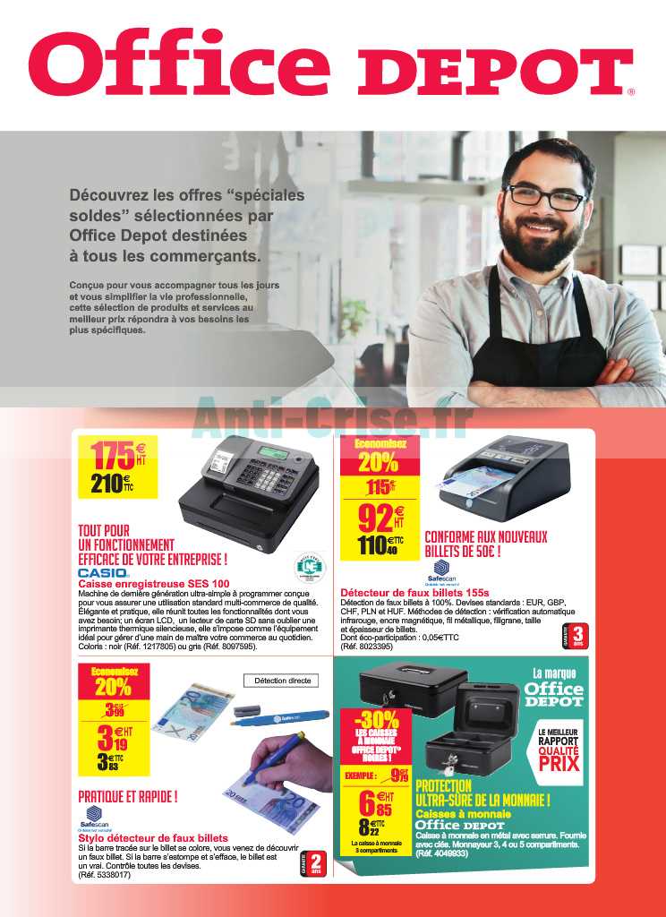 Anticrise.fr Catalogue Office Dépôt du 27 mai au 23 juin 2019OFFICE