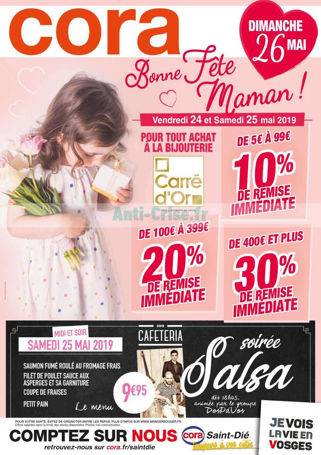 Anticrise.fr Catalogue Cora du 24 au 26 mai 2019 (SaintDié)CORA