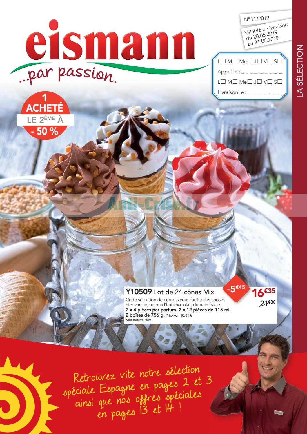 Anticrise.fr Catalogue Eismann du 20 au 31 mai 2019EISMANN le