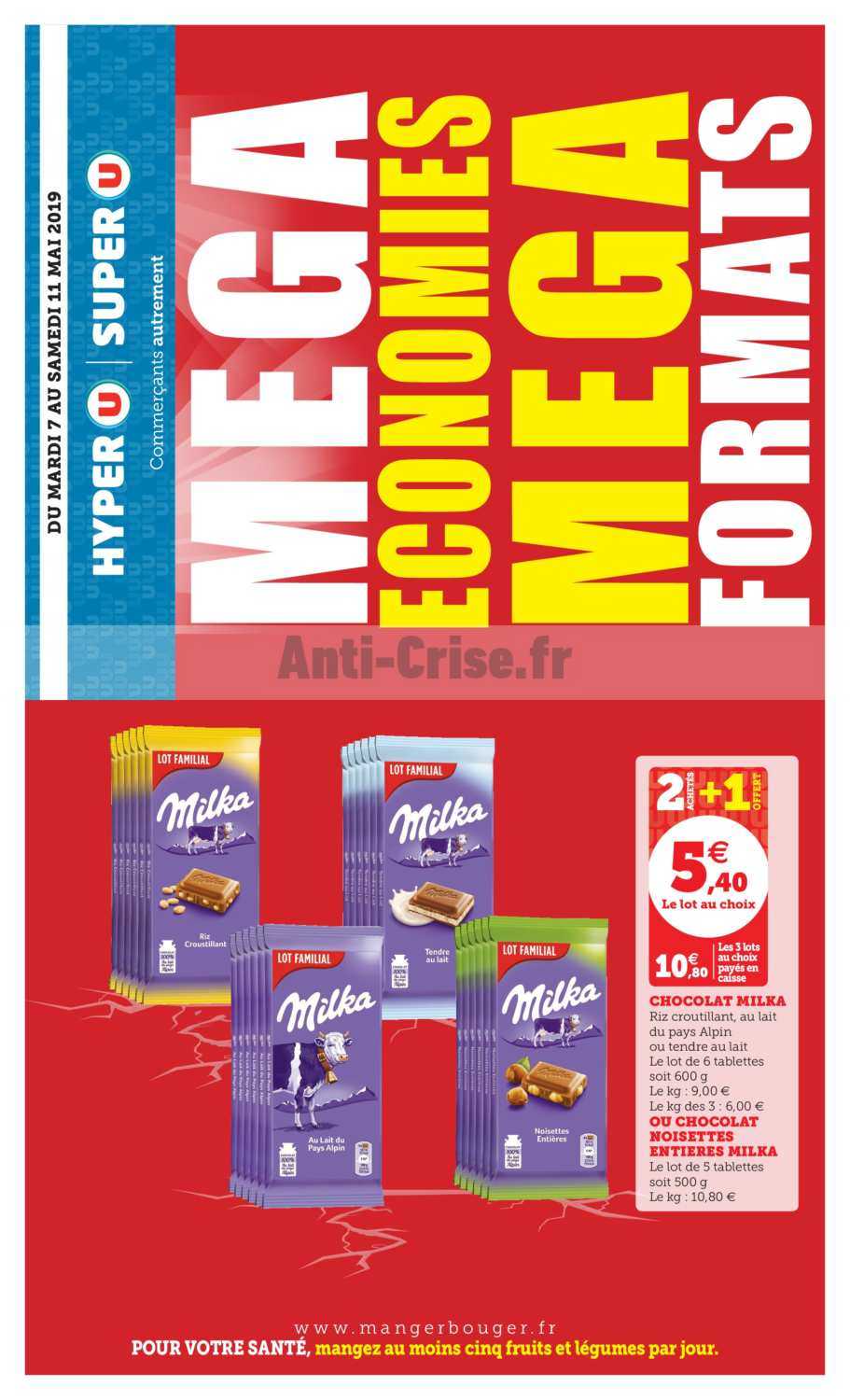 Anti Crisefr Catalogue Super U Du 07 Au 11 Mai 2019 Est Mega Formatssuper U Le Nouveau 