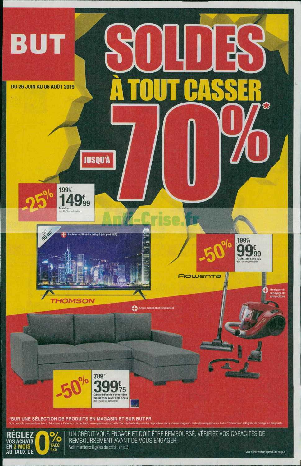 Anticrise.fr Catalogue But du 26 juin au 06 août 2019BUT le