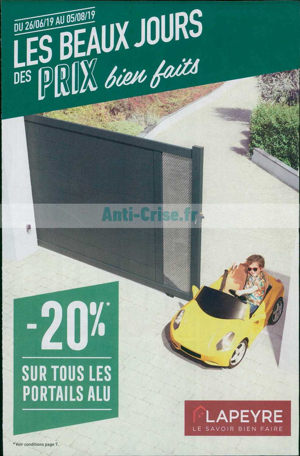 2019 ... du 05 au - 26 Lapeyre Catalogues Catalogue août juin