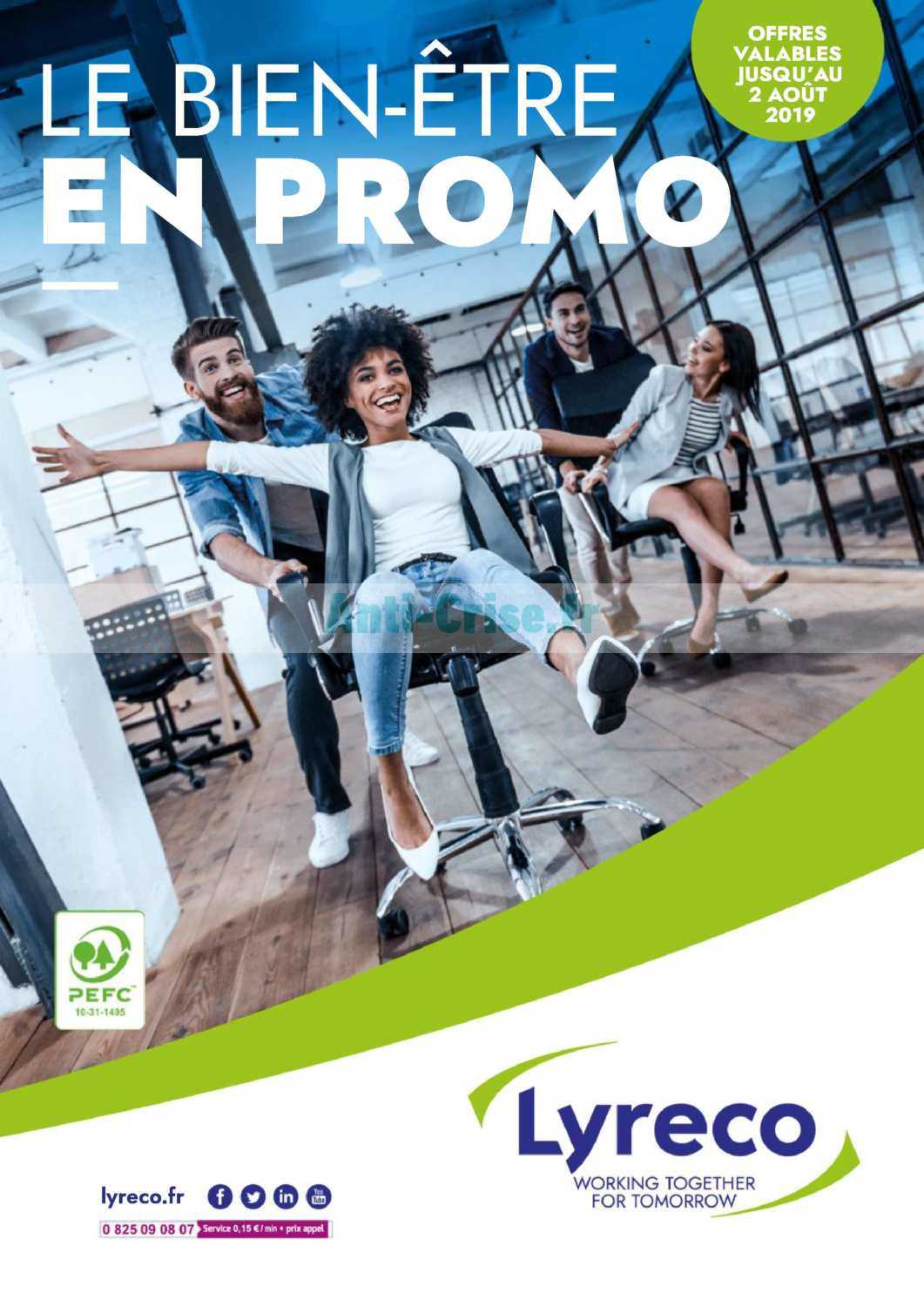 Anticrise.fr Catalogue Lyreco du 07 juin au 02 août 2019LYRECO le
