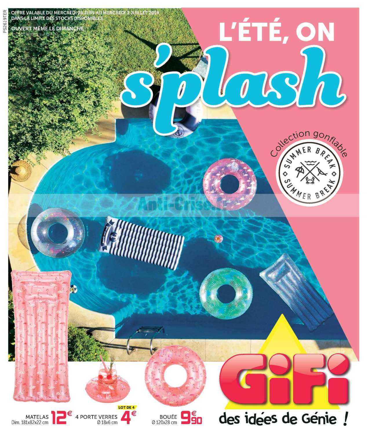 GIFI : le nouveau catalogue du 26 juin 2018 au 03 juillet ...