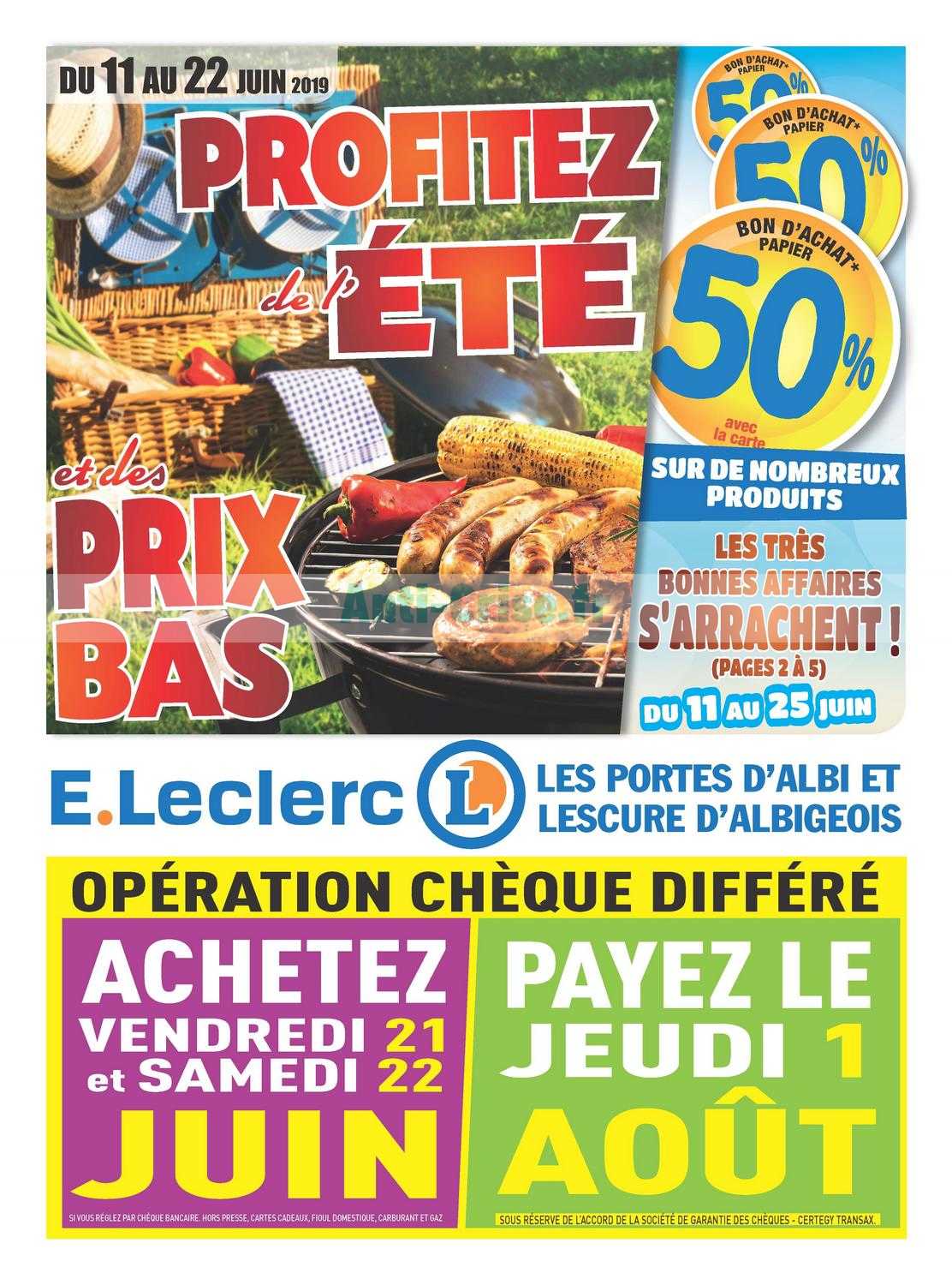 Catalogue Leclerc Local Du 11 Au 22 Juin 2019 Albi