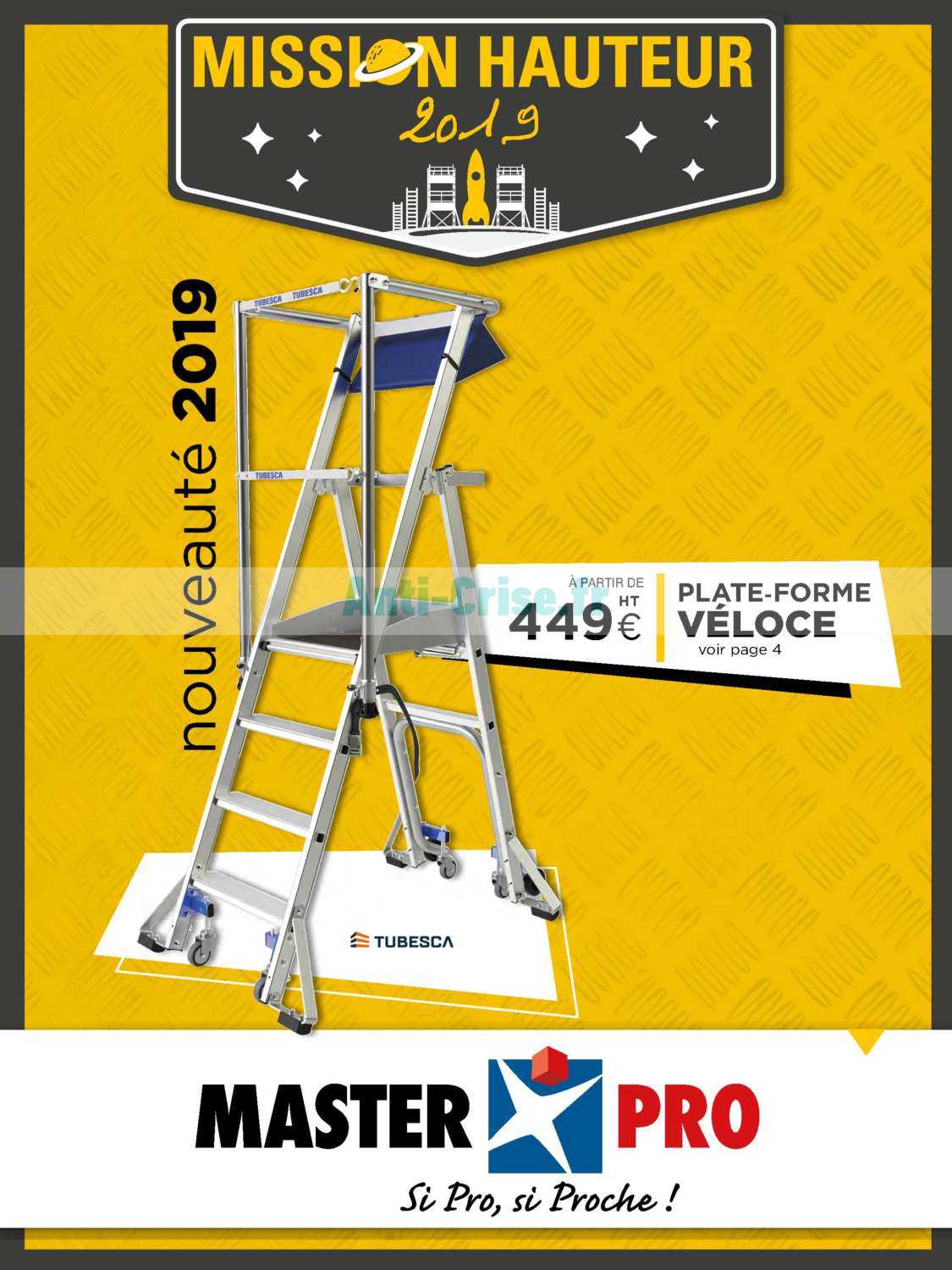 Anticrise.fr Catalogue Master Pro du 03 juin au 30 septembre