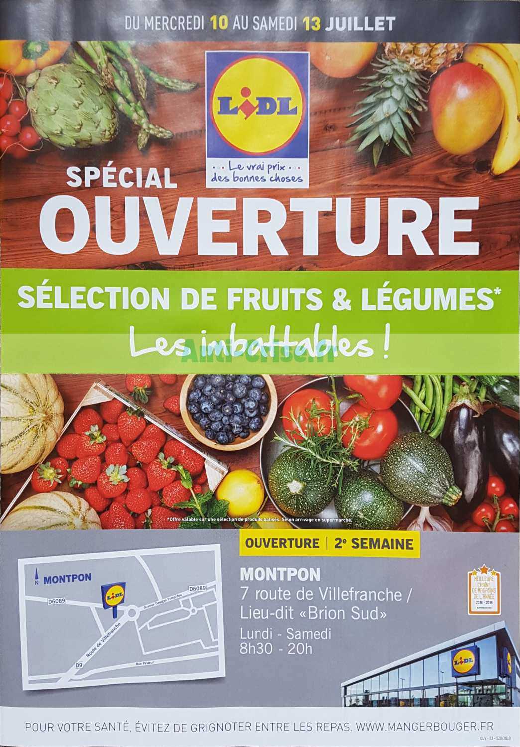 Catalogue Lidl Du 10 Au 13 Juillet 2019 Montpon Catalogues