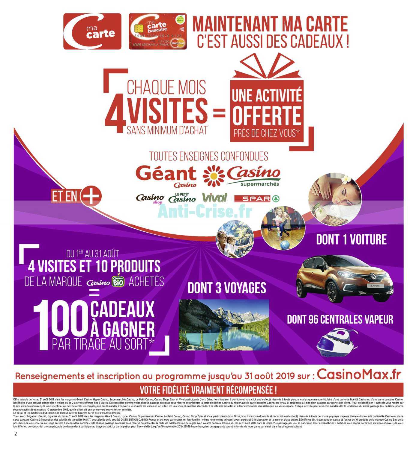 Catalogue Géant Casino Du 06 Au 18 Août 2019 Catalogues