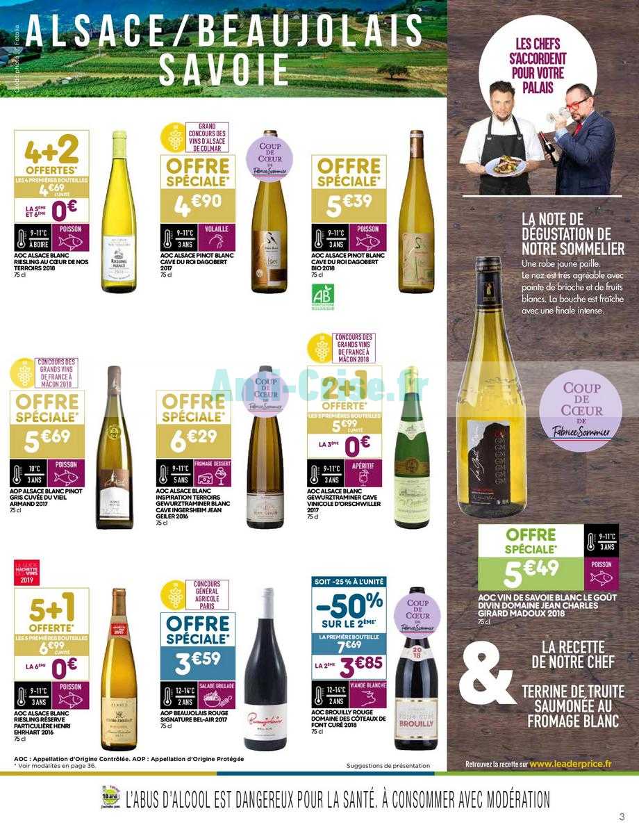 Anti Crise Fr Catalogue Leader Price Du 03 Au 15 Septembre 2019 Foire Aux Vins Leader Price Le Nouveau Catalogue Du 03 Au 15 Septembre 2019 Est Disponible Decouvrez Les Bons Plans Du Dernier Catalogue