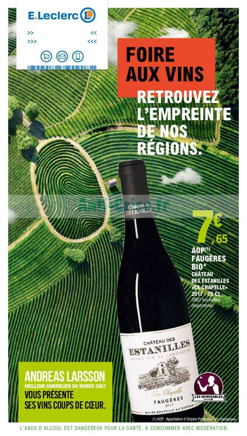 catalogue leclerc vins - catalogue foire aux vins leclerc