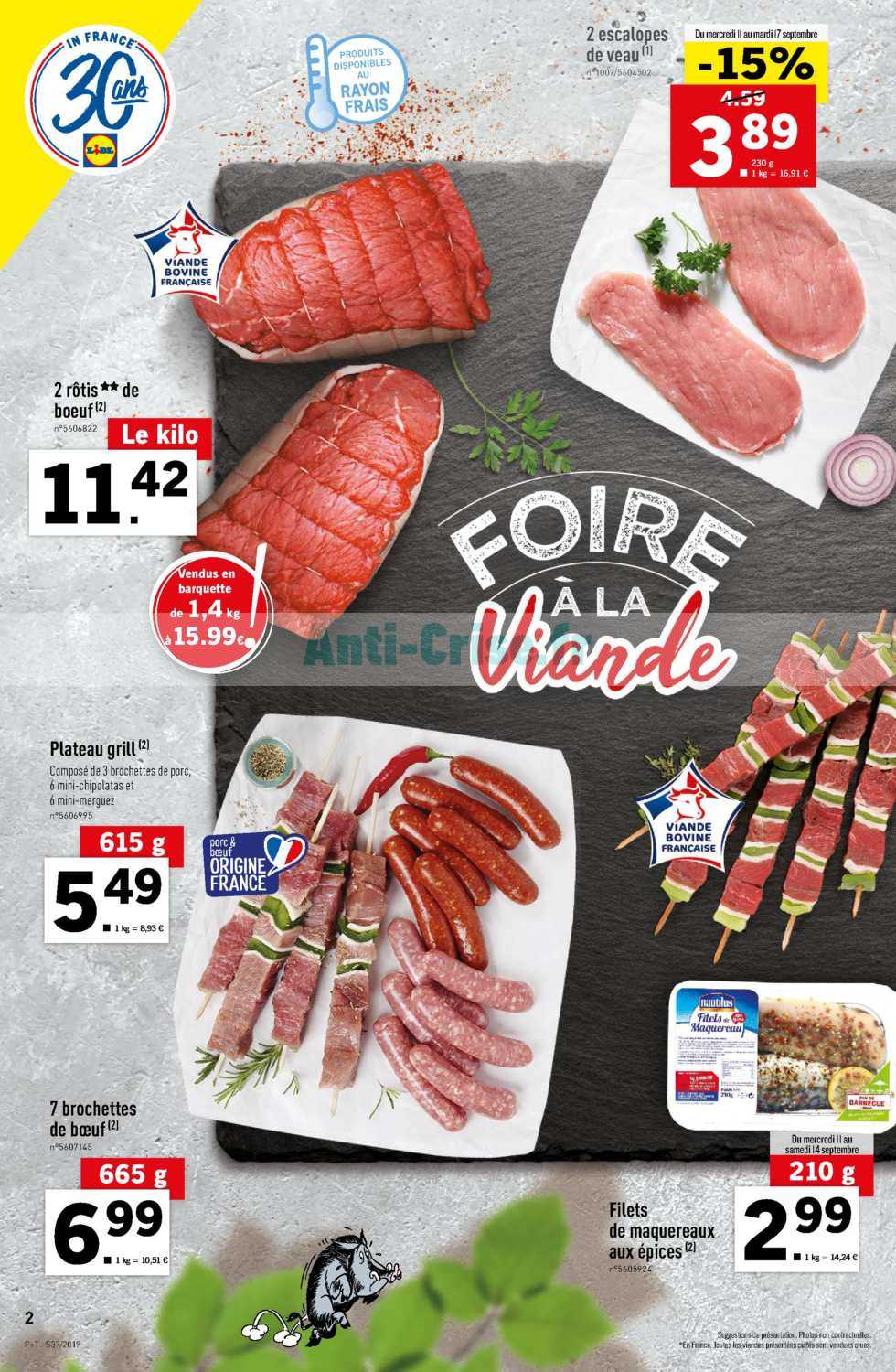 Catalogue Lidl Du 11 Au 17 Septembre 2019 Catalogues Promos