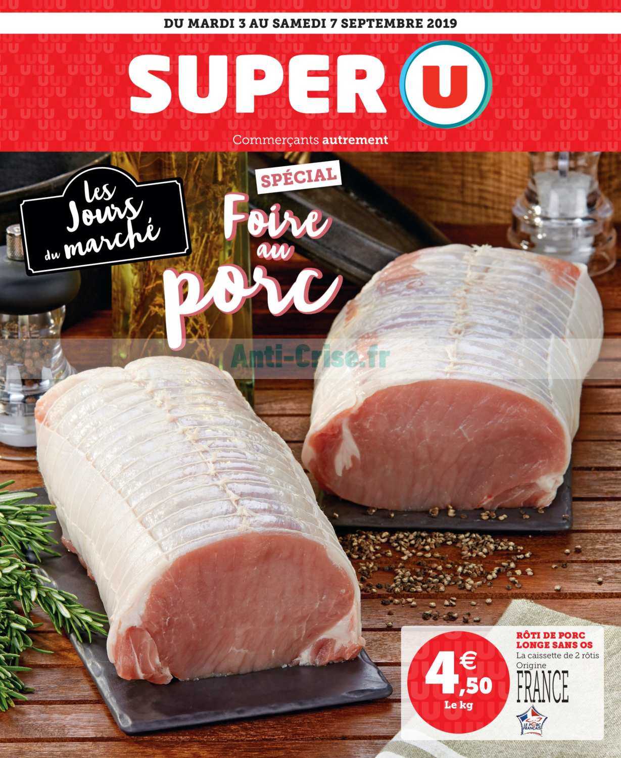 Anti Crisefr Catalogue Super U Du 03 Au 07 Septembre 2019 Nordsuper U Le Nouveau 