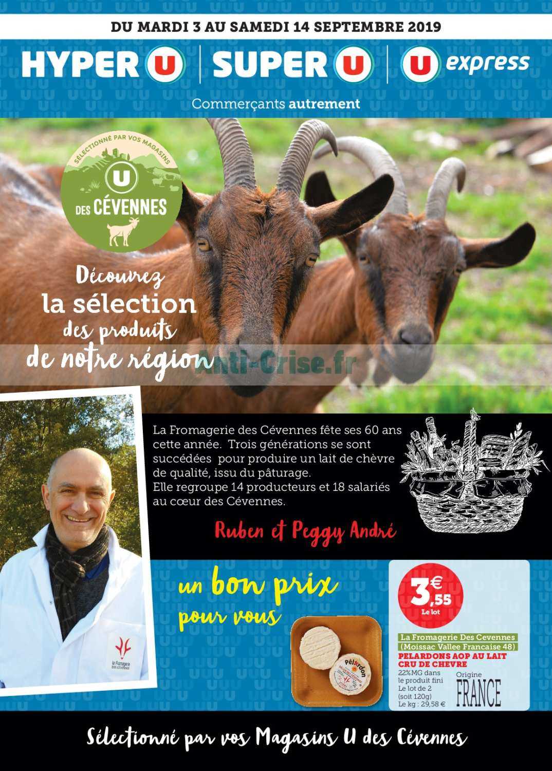 Anti Crisefr Catalogue Super U Du 03 Au 14 Septembre 2019 Cévennessuper U Le Nouveau 