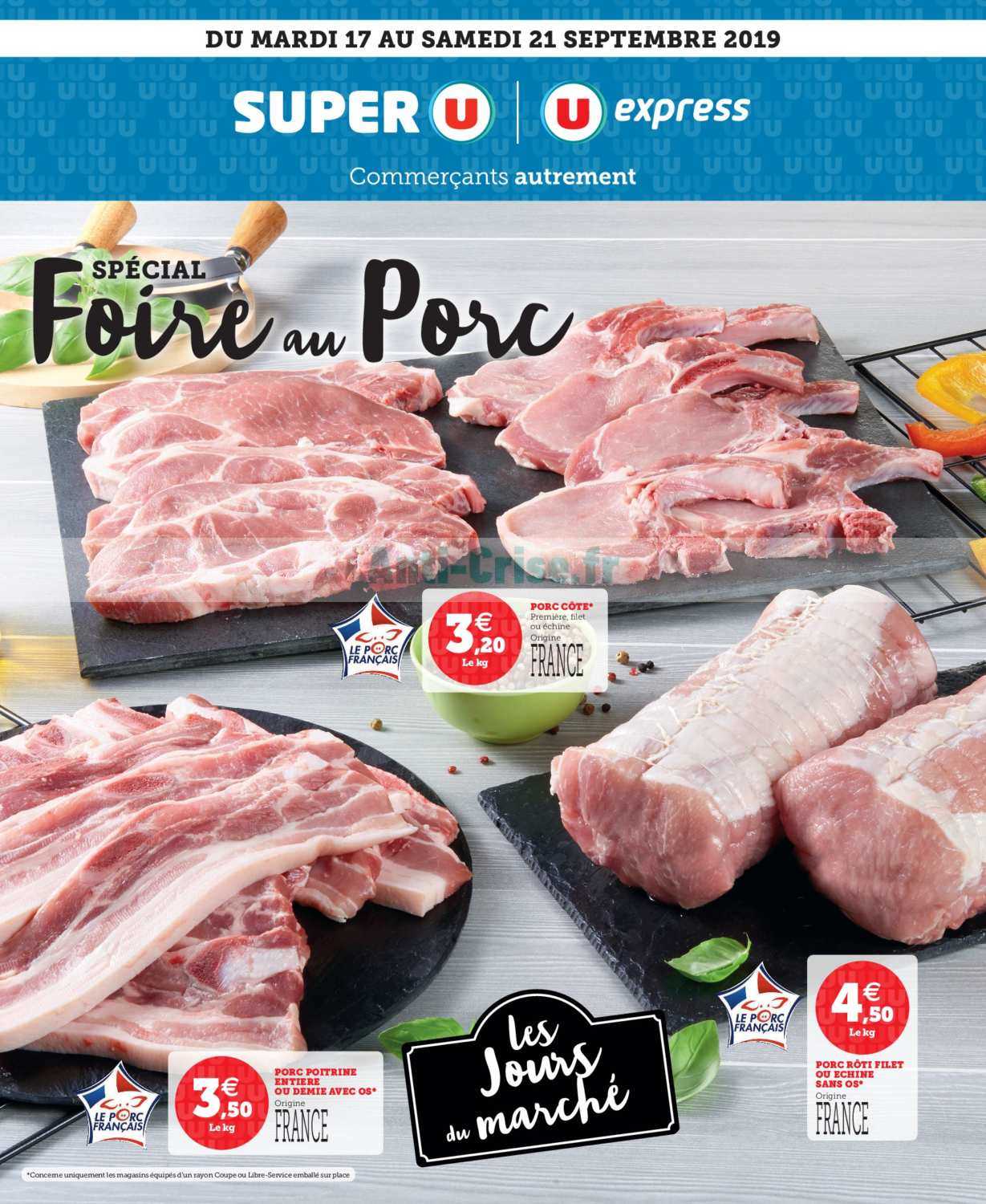 Anti Crisefr Catalogue Super U Du 17 Au 21 Septembre 2019 Sudsuper U Le Nouveau Catalogue 