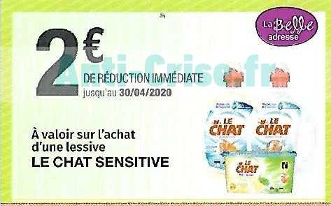 Promo Le Chat Lessive liquide chez Colruyt