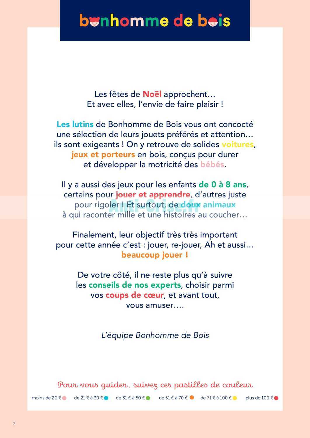 Anti Crise Fr Catalogue Le Bonhomme De Bois Du 13 Octobre Au 31 Decembre 19 Jouets De Noel Le Bonhomme De Bois Le Nouveau Catalogue Du 13 Octobre Au 31 Decembre 19 Est