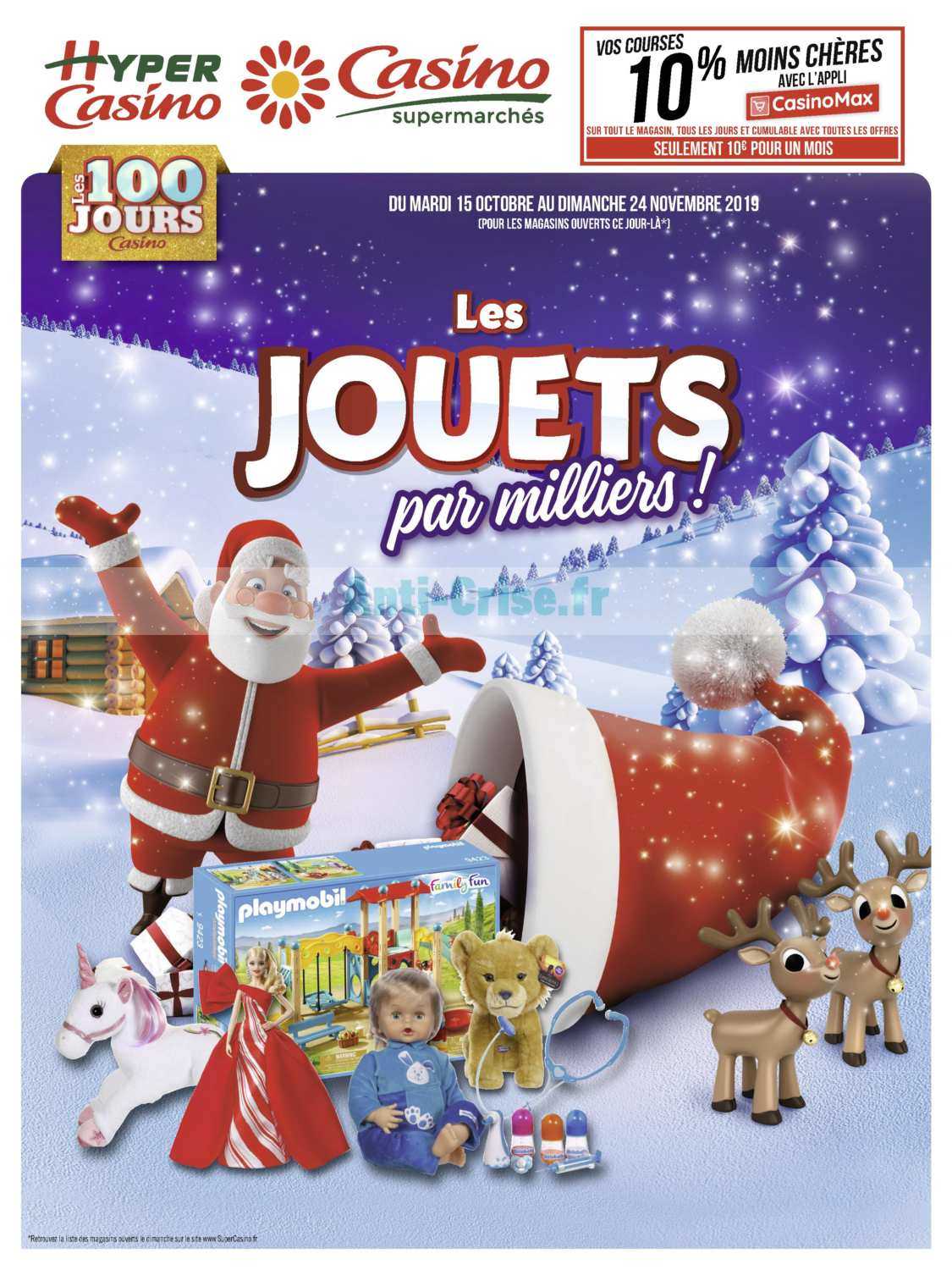 Catalogue Casino du 15 octobre au 24 novembre 2019 (Jouets de Noël