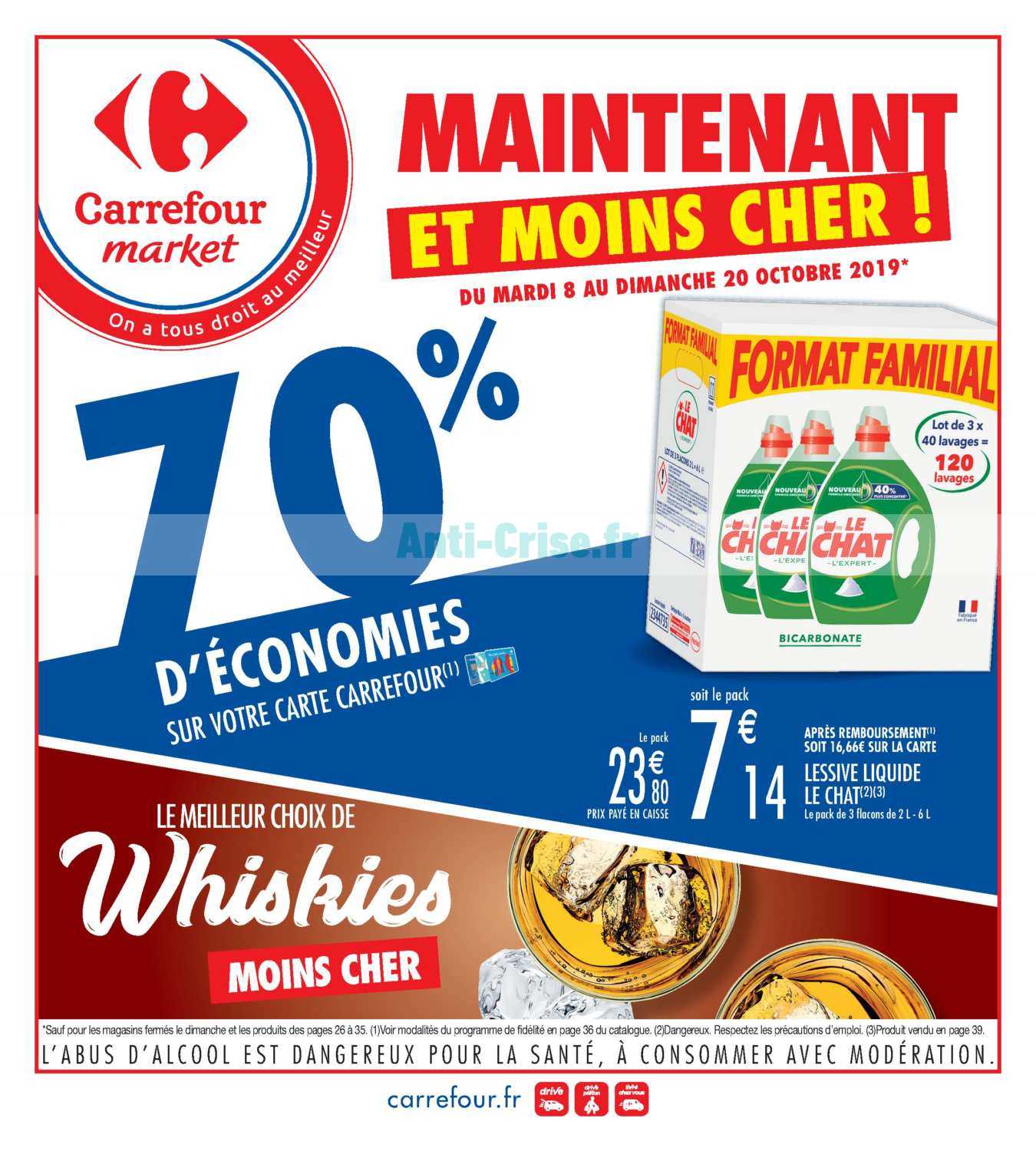 Catalogue Carrefour Market Du 08 Au 20 Octobre 2019