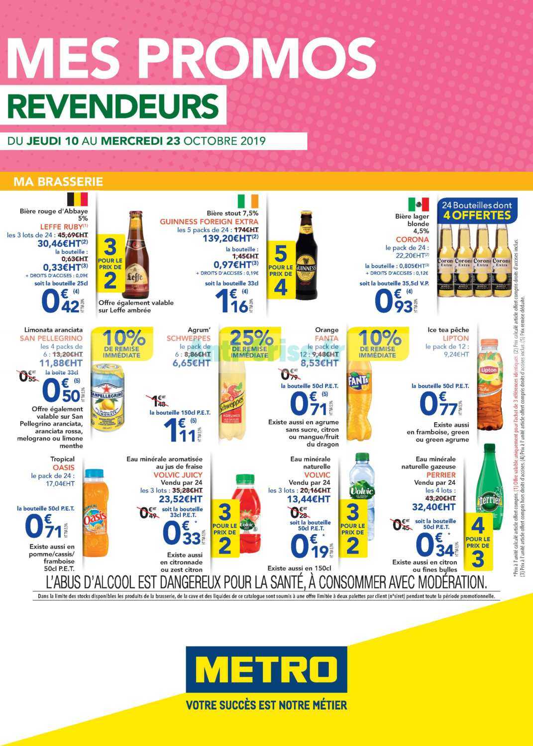 Anticrise.fr Catalogue Métro du 10 au 23 octobre 2019MéTRO le