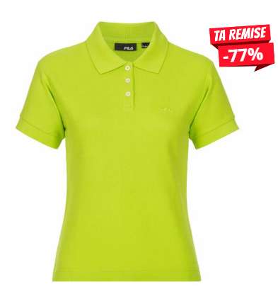 Polo discount fila femme