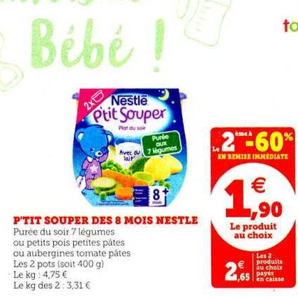 Anti Crise Fr P Tit Souper Nestle Bebe Chez Magasins U 05 11 16 11 P Tit Souper Nestle Bebe Chez Magasins U 05 11 16 11 Catalogues Promos Bons Plans Economisez Anti Crise Fr