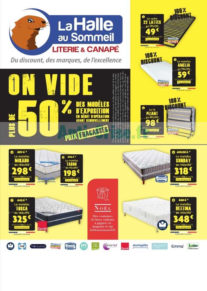 Anti-crise.fr | Catalogue La Halle Au Sommeil du 04 novembre au 31 ...