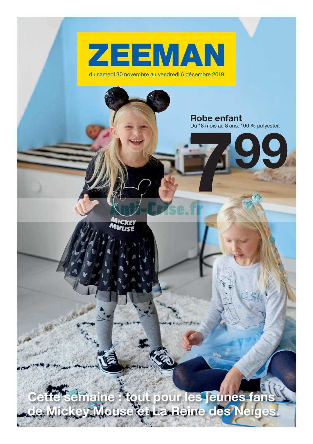 zeeman robe fille