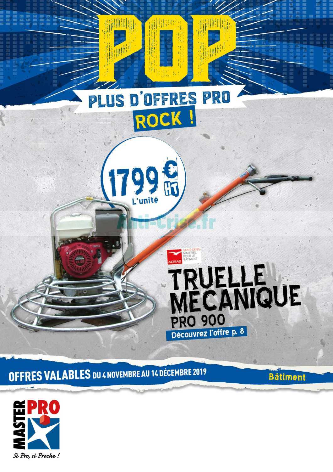 Anticrise.fr Catalogue Master Pro du 04 novembre au 14 décembre 2019