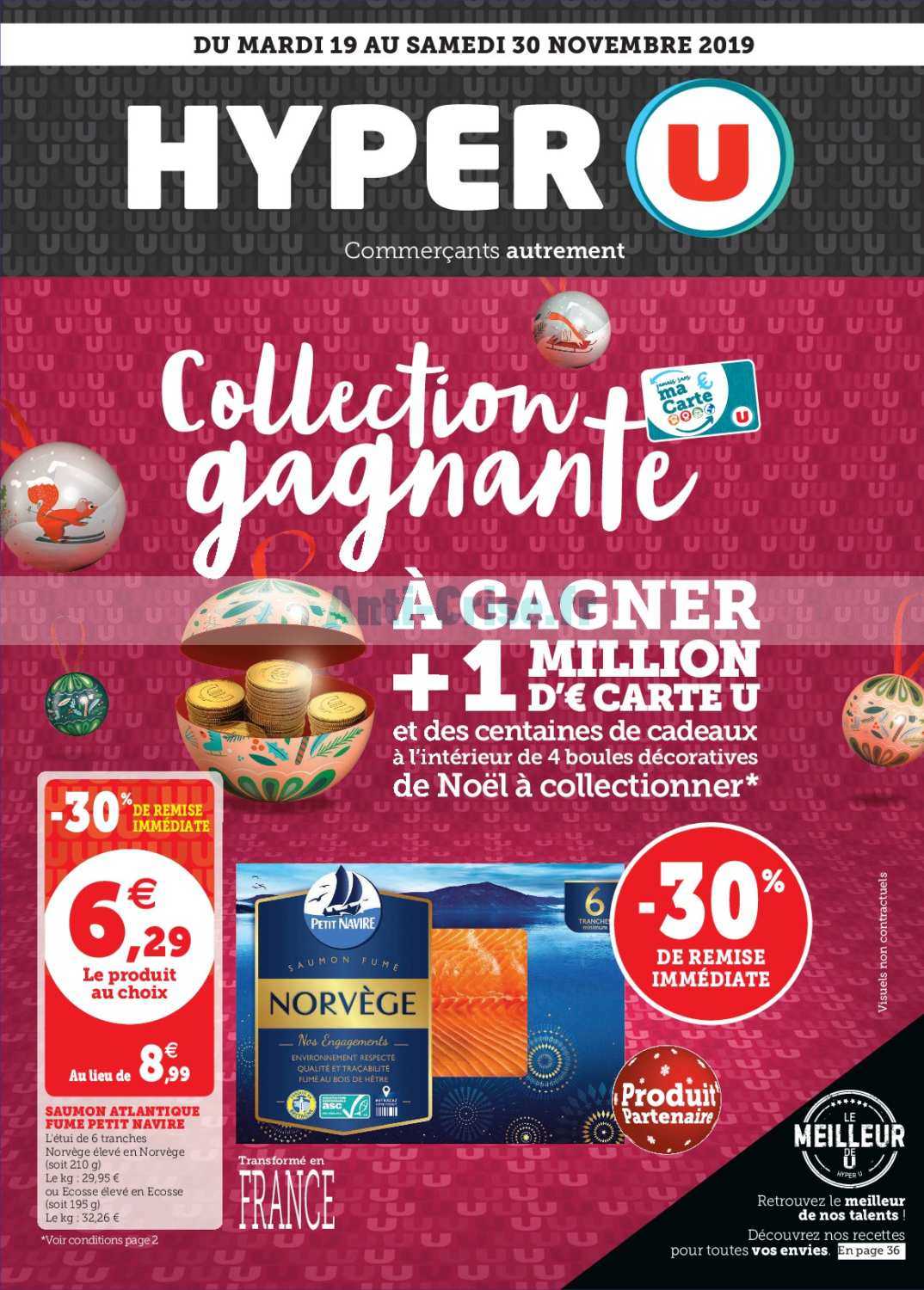 Anti Crisefr Catalogue Hyper U Du 19 Au 30 Novembre 2019hyper U Le Nouveau Catalogue Du 19 