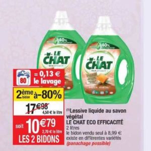 Lessive Liquide Le Chat Chez Cora 2612 1101